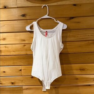 SPANX Classic White Bodysuit